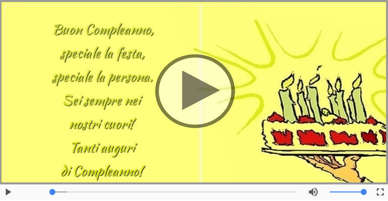 Buon compleanno!