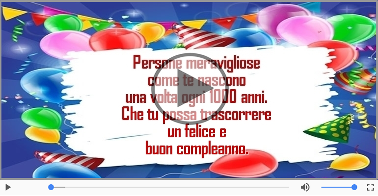 Buon compleanno!