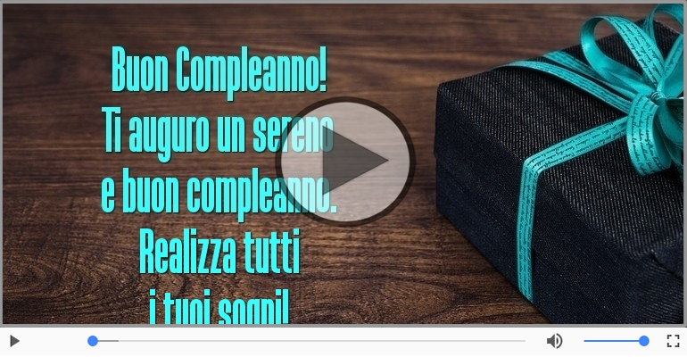 Buon Compleanno!