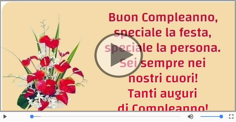 Buon compleanno!