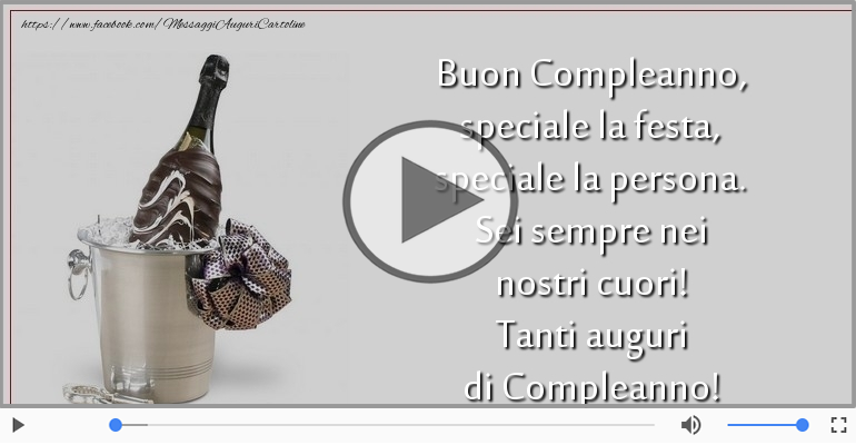 Buon compleanno!