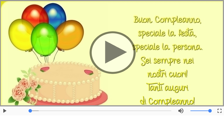 Buon compleanno!