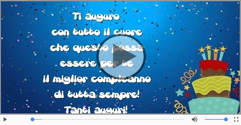 Tanti auguri!