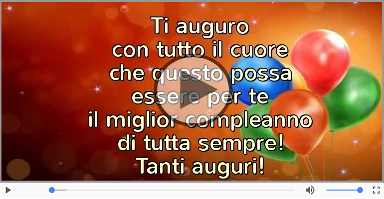 Tanti auguri!