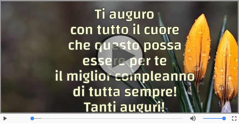 Tanti auguri!