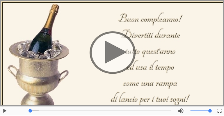 Buon compleanno!
