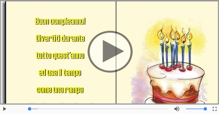 Buon compleanno!