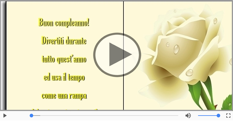 Buon compleanno!