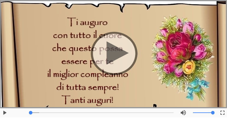 Tanti auguri!