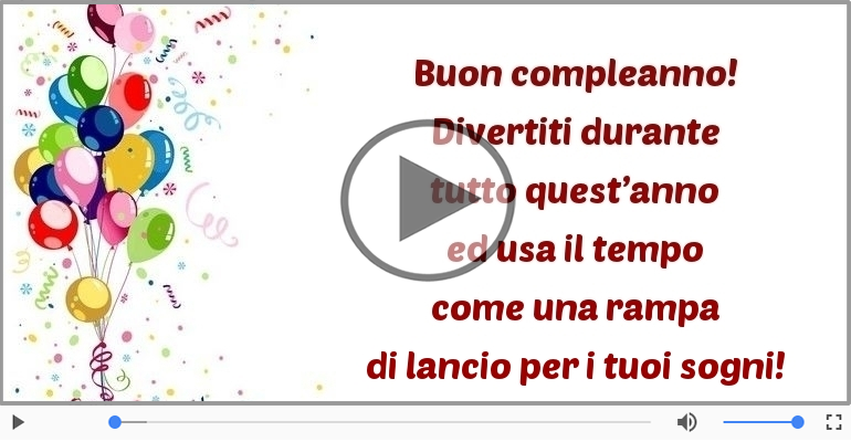Buon compleanno!