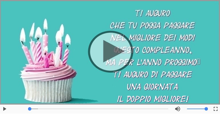 Buon compleanno!