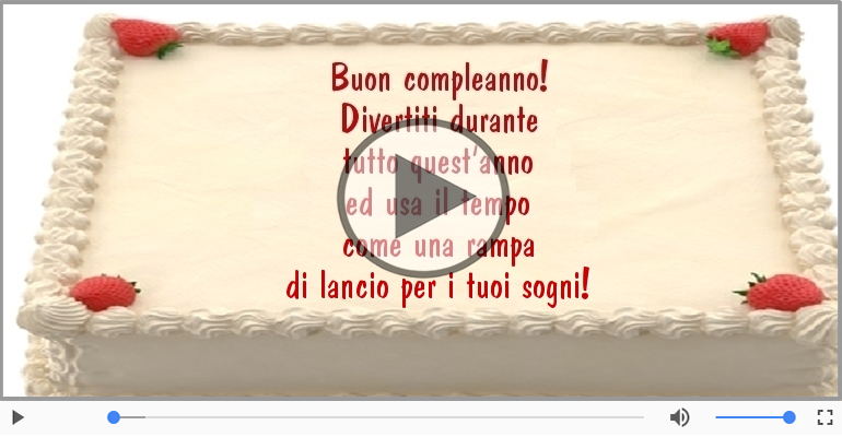 Buon compleanno!