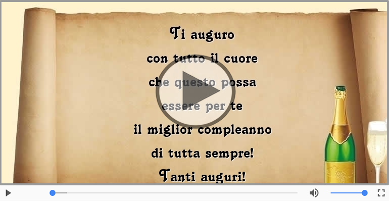 Tanti auguri!