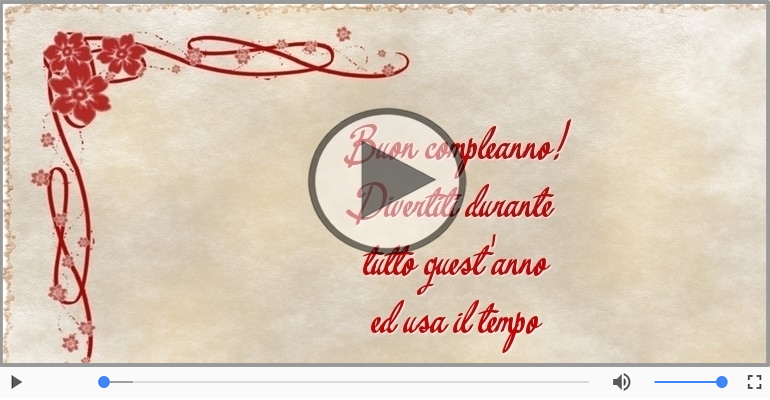 Buon compleanno!