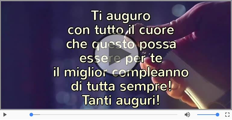 Tanti auguri!