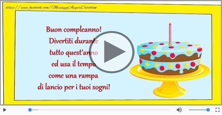 Buon compleanno!