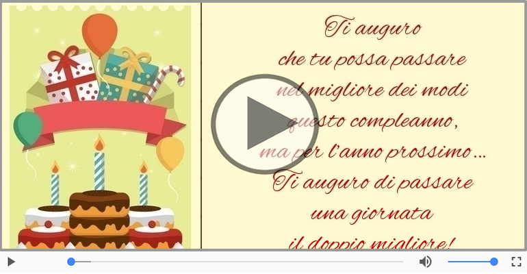 Buon compleanno!