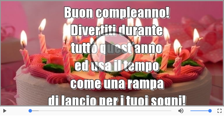 Buon compleanno!