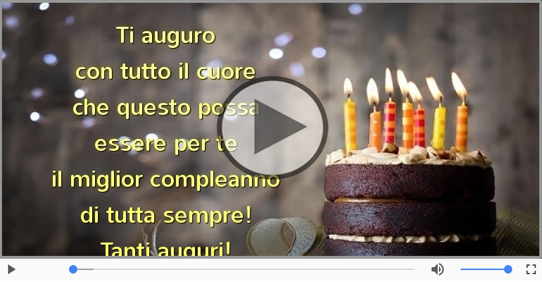 Tanti auguri!