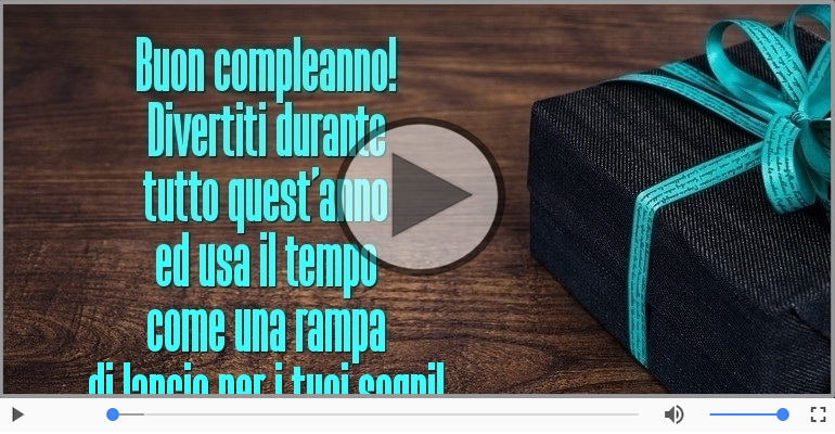 Buon compleanno!