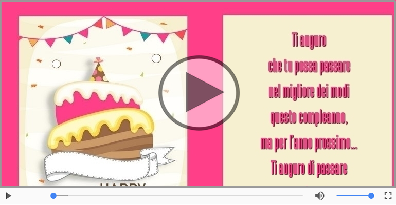 Buon compleanno!