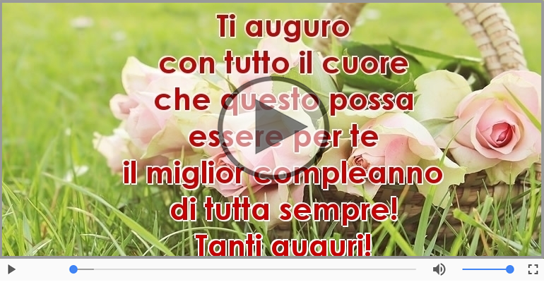 Tanti auguri!
