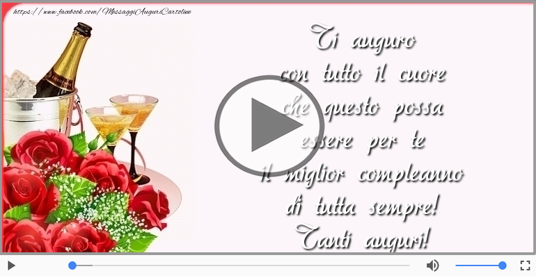 Tanti auguri!
