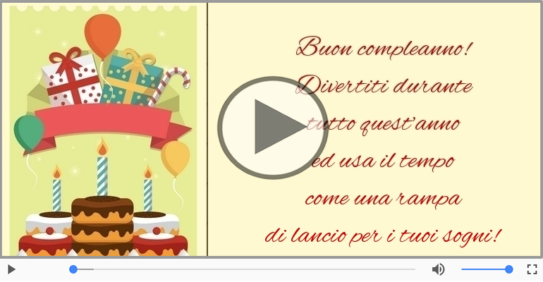 Buon compleanno!