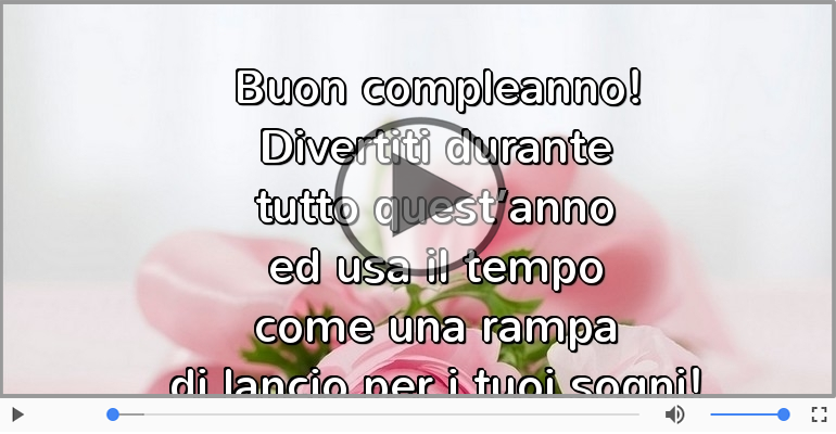 Buon compleanno!