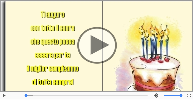 Tanti auguri!