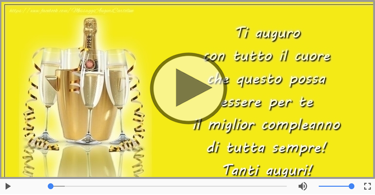 Tanti auguri!