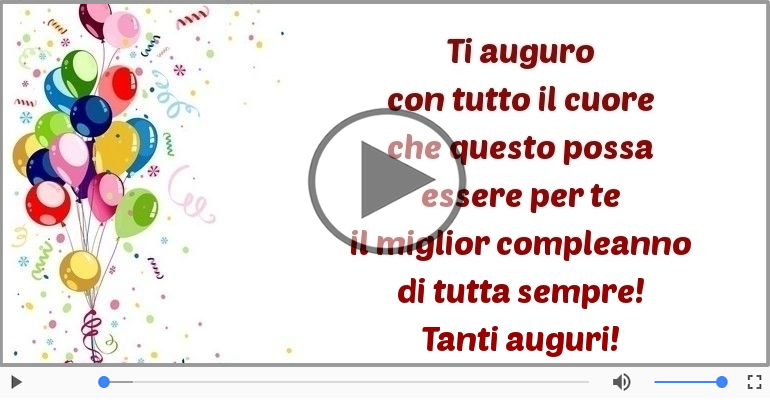 Tanti auguri!