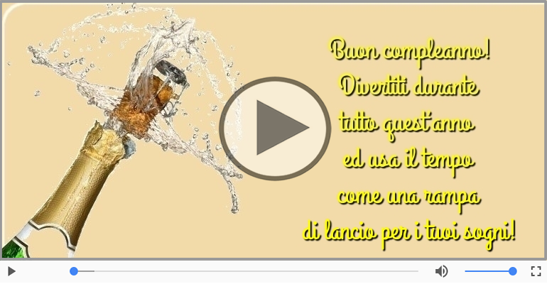 Buon compleanno!