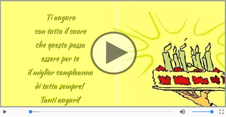 Tanti auguri!