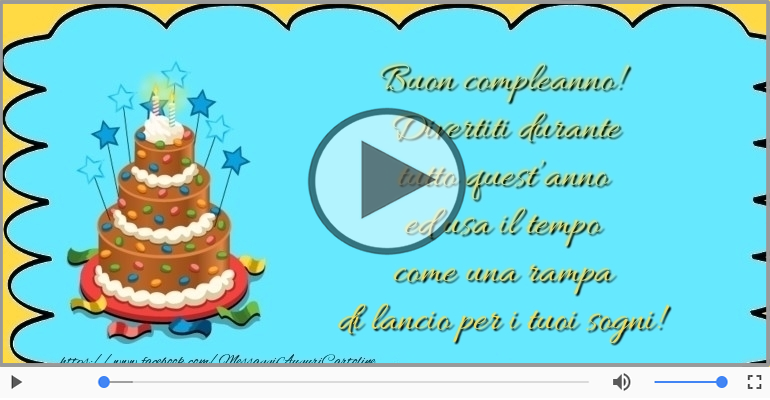 Buon compleanno!