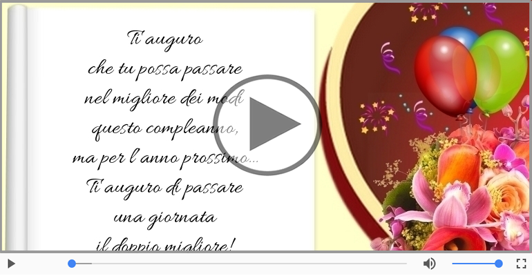Buon compleanno!