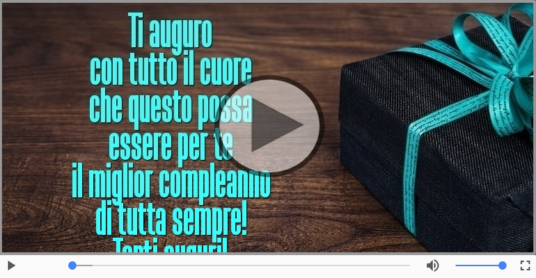 Tanti auguri!