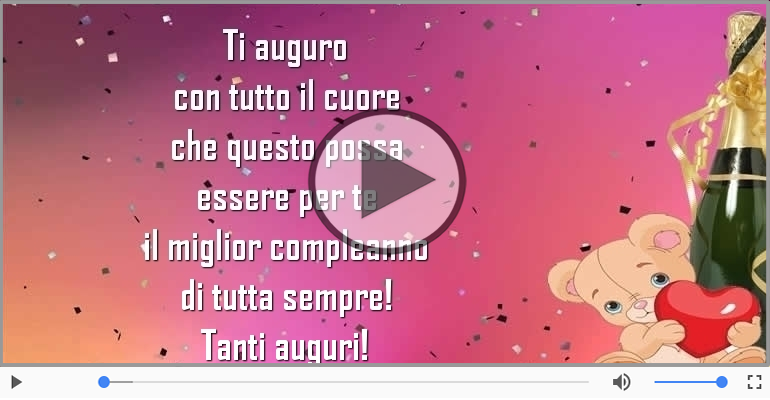 Tanti auguri!