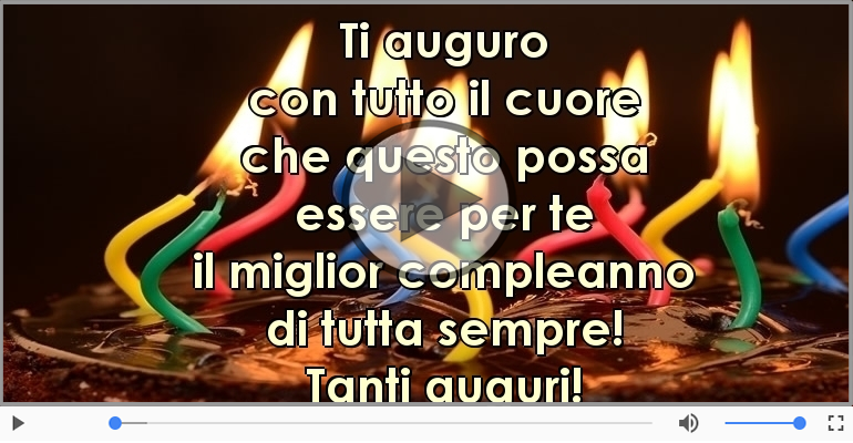 Tanti auguri!