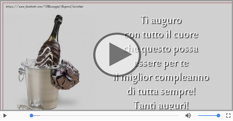 Tanti auguri!