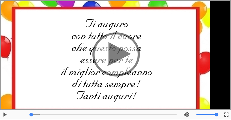 Tanti auguri!