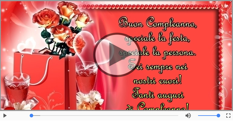 Buon compleanno!