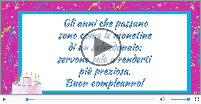 Buon compleanno!