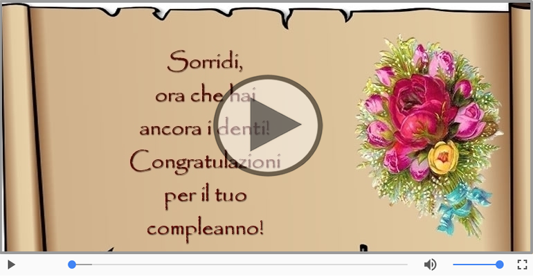 Buon compleanno!