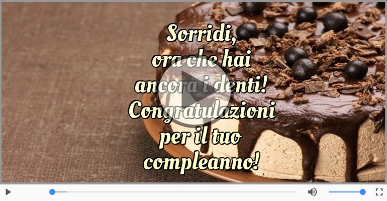 Buon compleanno!