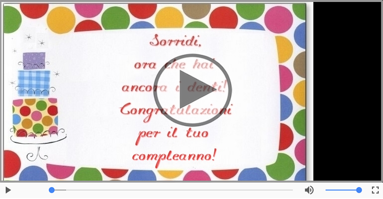 Buon compleanno!