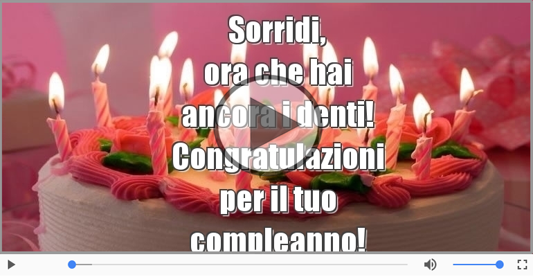 Buon compleanno!