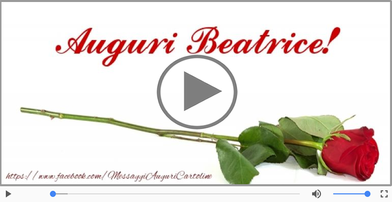 Buon Compleanno Beatrice!