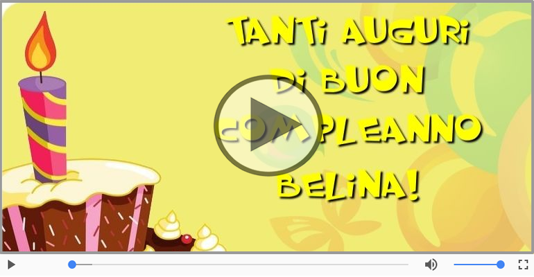 Tanti Auguri di Buon Compleanno Belina!