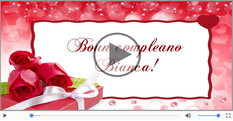 Buon Compleanno Bianca!